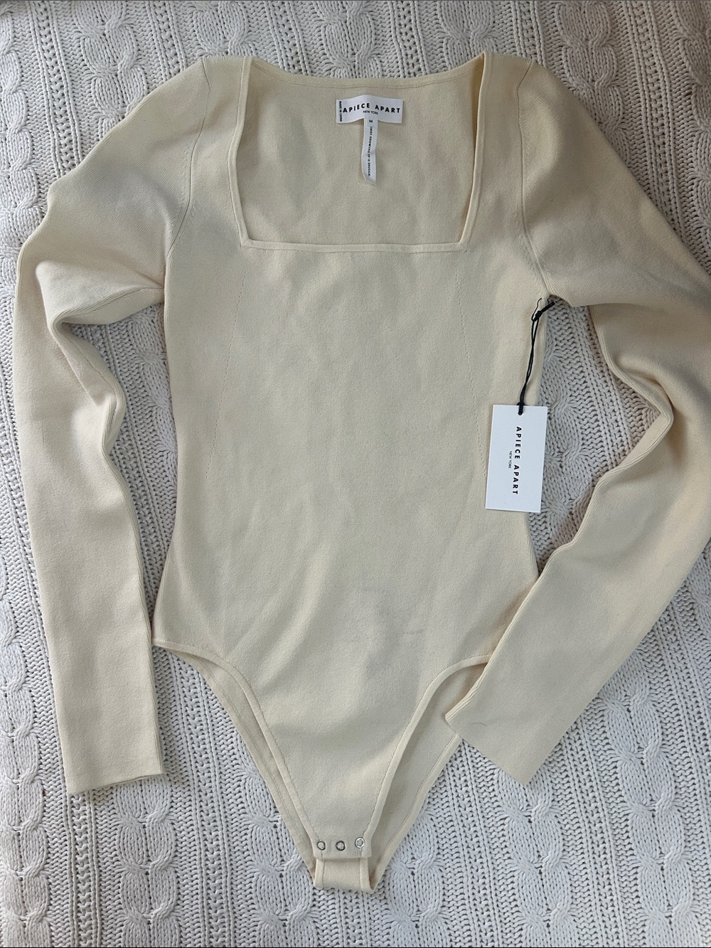 NWT Apiece Apart Marjetta Bodysuit